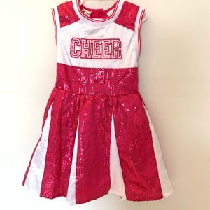 CHEERLEADER DRESS UP- pink, size 6x